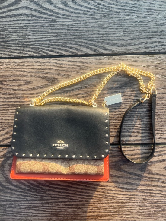 Coach Handbags - COACH KLARE CROSSBODY IN SIGNATURE SNAKE EMBOSSED WITH RIVETS 90400